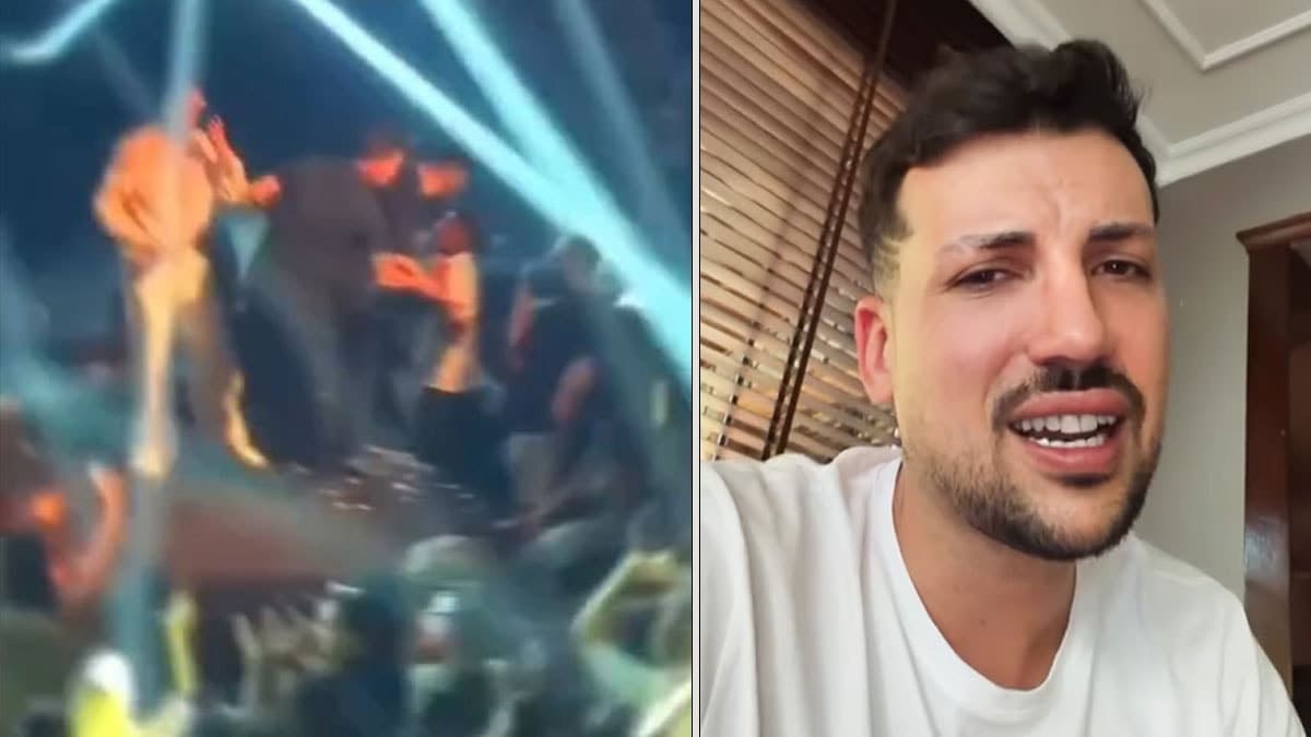 Kerimcan Durmaz Hayranının Konfeti Patlatmasına Tepki Gösterdi