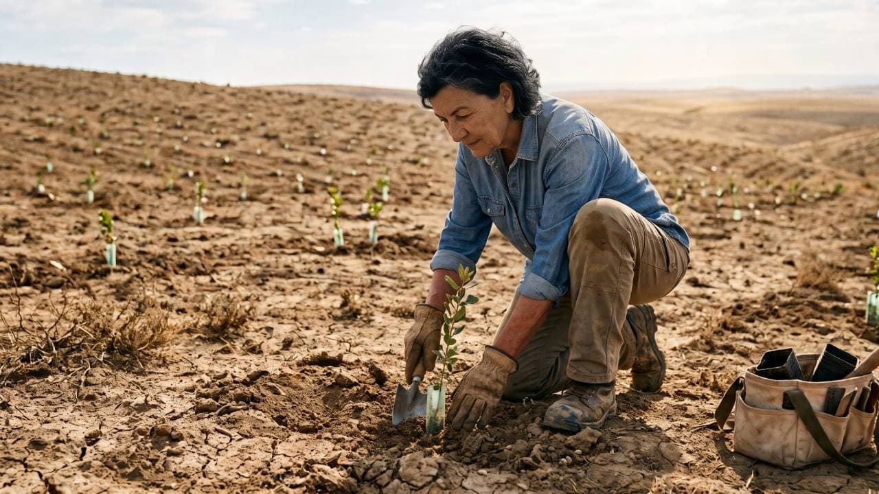 119 Trees Transform Barren Land After 45 Years