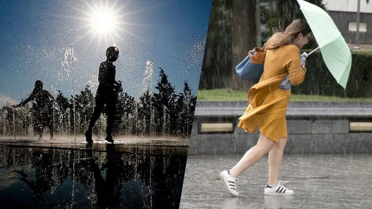 Weather Forecast Update: Heavy Rainfall vs. Scorching 40-Degree Heat