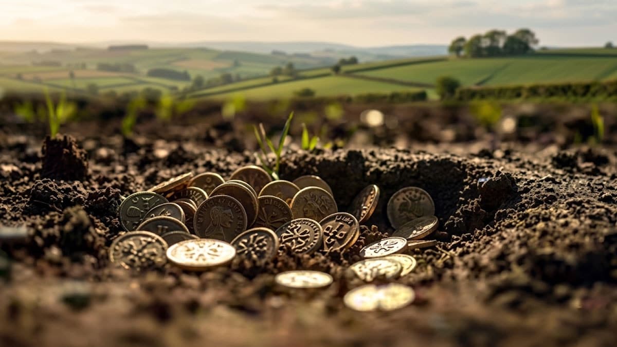 Farmer Discovers Treasure in Field, Transforms Life with Wealth