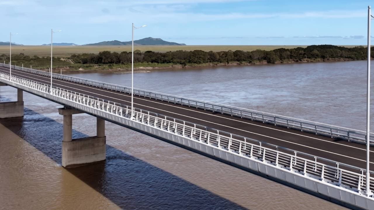 Historic Bridge Connects Two Nations for the First Time