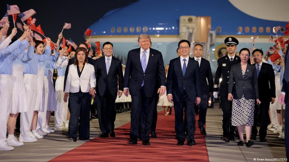 Trump Arrives in China for Crucial Summit with Xi Jinping